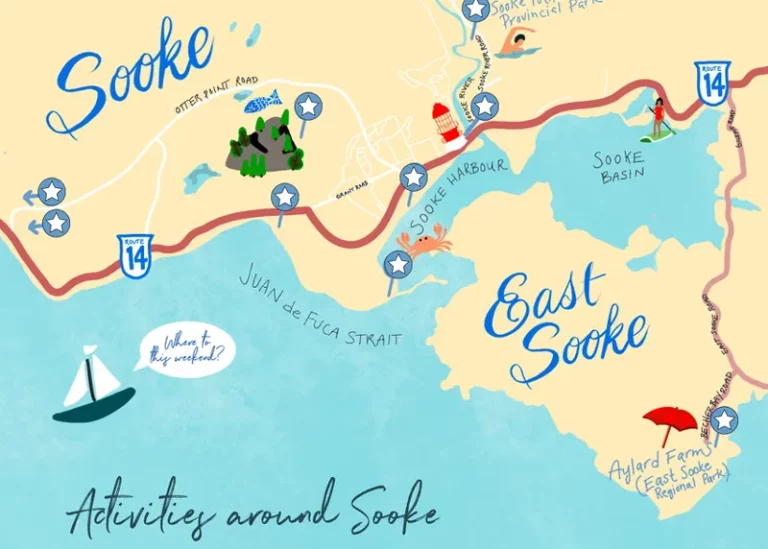 Sooke Map, VIBL